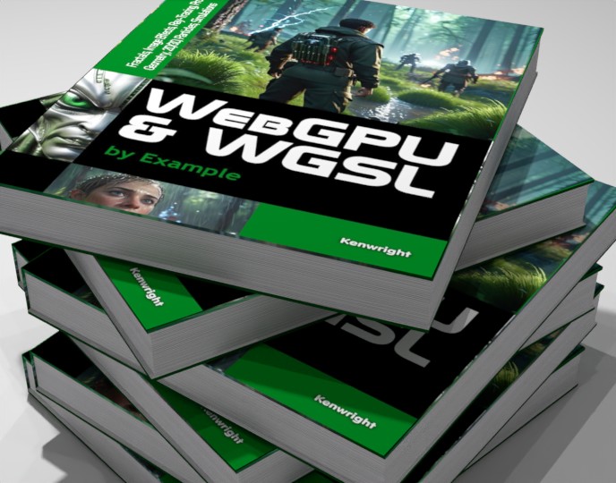 WebGPU and WGSL by Example: Fractals, Image Effects, Ray-Tracing, Procedural Geometry, 2D/3D, Particles, Simulations (Hardback) preview